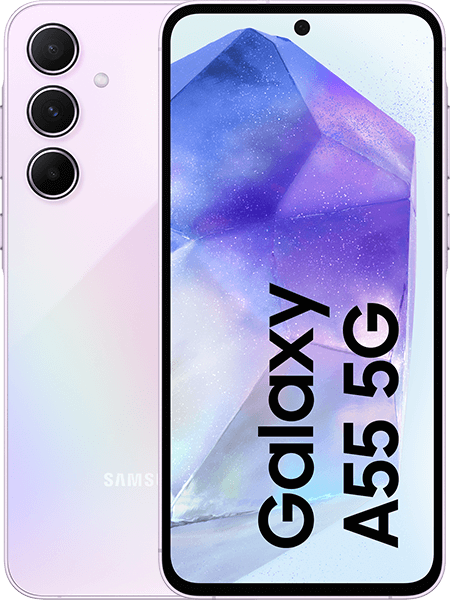 Jetzt das maXXim Allnet Flat 30 GB + Samsung Galaxy A55 5G 128GB Awesome Lilac ab 30.99,-€/Monat