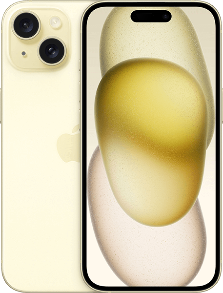 Jetzt das maXXim Allnet Flat 10 GB + Apple iPhone 15 128GB Gelb ab 36.99,-€/Monat