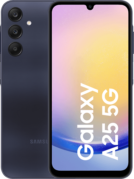 Jetzt das maXXim Allnet Flat 30 GB + Samsung Galaxy A25 5G Blue Black ab 26.99,-€/Monat