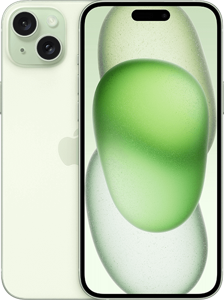 Jetzt das maXXim Allnet Flat 30 GB + Apple iPhone 15 Plus 128GB Grün ab 49.99,-€/Monat