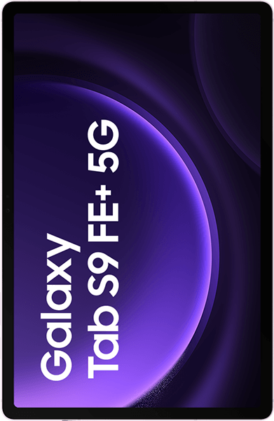 Jetzt das maXXim Internet 1 GB + Samsung Galaxy Tab S9+ FE 5G 128GB Lavender ab 28.99,-€/Monat