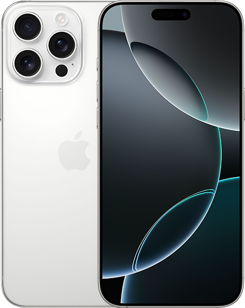 Jetzt das maXXim Allnet Flat 10 GB + Apple iPhone 16 Pro Max 512GB Titan Weiß ab 69.99,-€/Monat