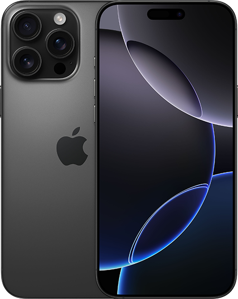 Jetzt das maXXim Allnet Flat 20 GB + Apple iPhone 16 Pro Max 1TB Titan Schwarz ab 84.99,-€/Monat