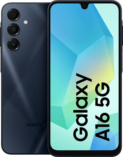 Jetzt das maXXim Allnet Flat 30 GB + Samsung Galaxy A16 5G Blue Black ab 22.99,-€/Monat
