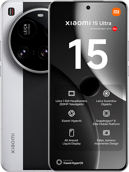 Jetzt das maXXim Allnet Flat 3 GB + Xiaomi 15 Ultra Silver Chrome ab 46.99,-€/Monat