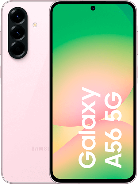 Jetzt das maXXim Allnet Flat 3 GB + Samsung Galaxy A56 5G 128GB Awesome Pink ab 16.99,-€/Monat